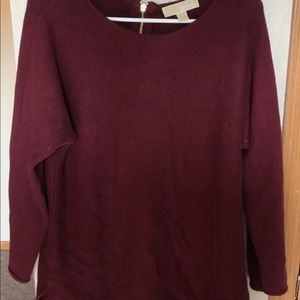 Michael Kors Burgundy Sweater